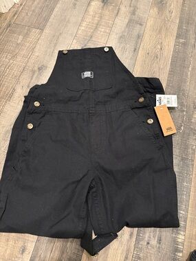 Vans Black Bib Overalls